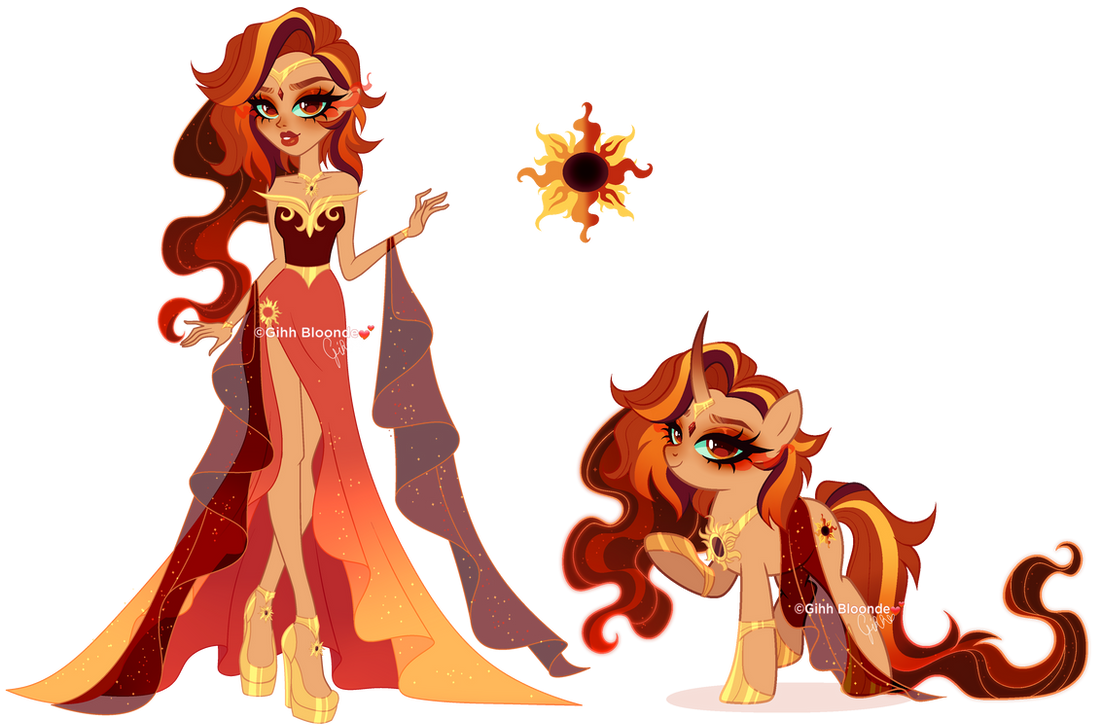 Grid Adopt Result F5| Sunset Shimmer x Sombra by GihhBloonde on DeviantArt