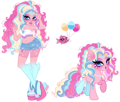 MH x MLP| Pinkie x Lagoona (G3) | OPEN