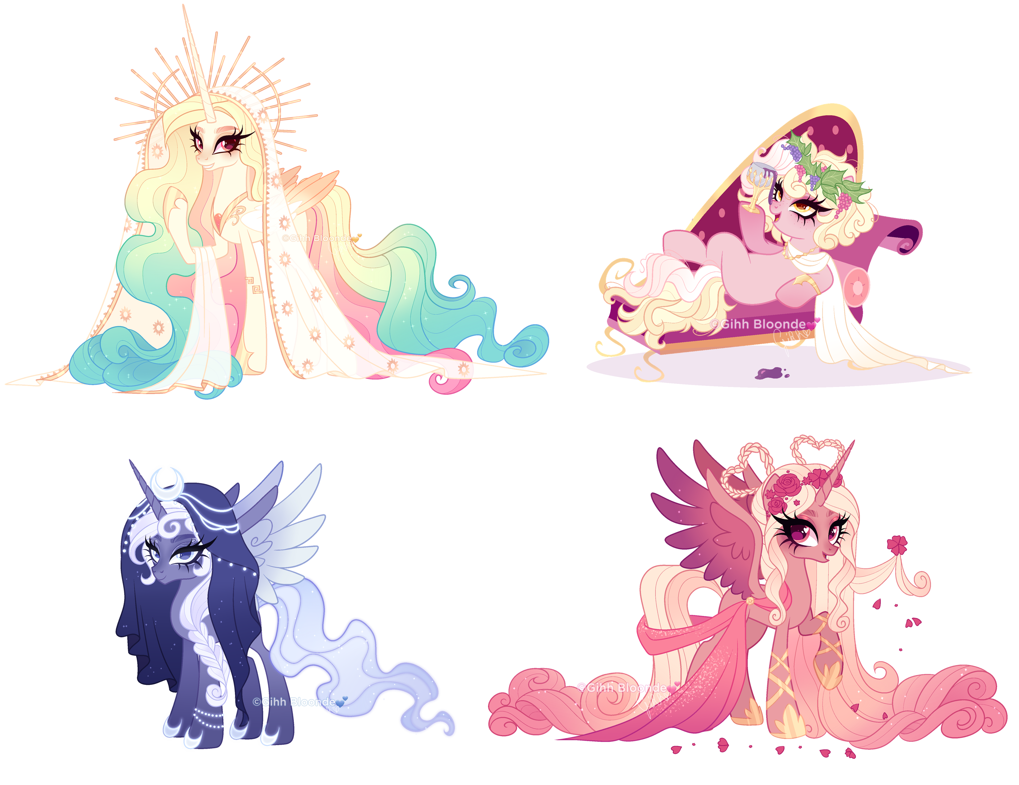MLP characters as Greek style adopts II (CLOSED)