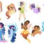 MLP x Disney Fairies | Auction (OPEN 01/06)