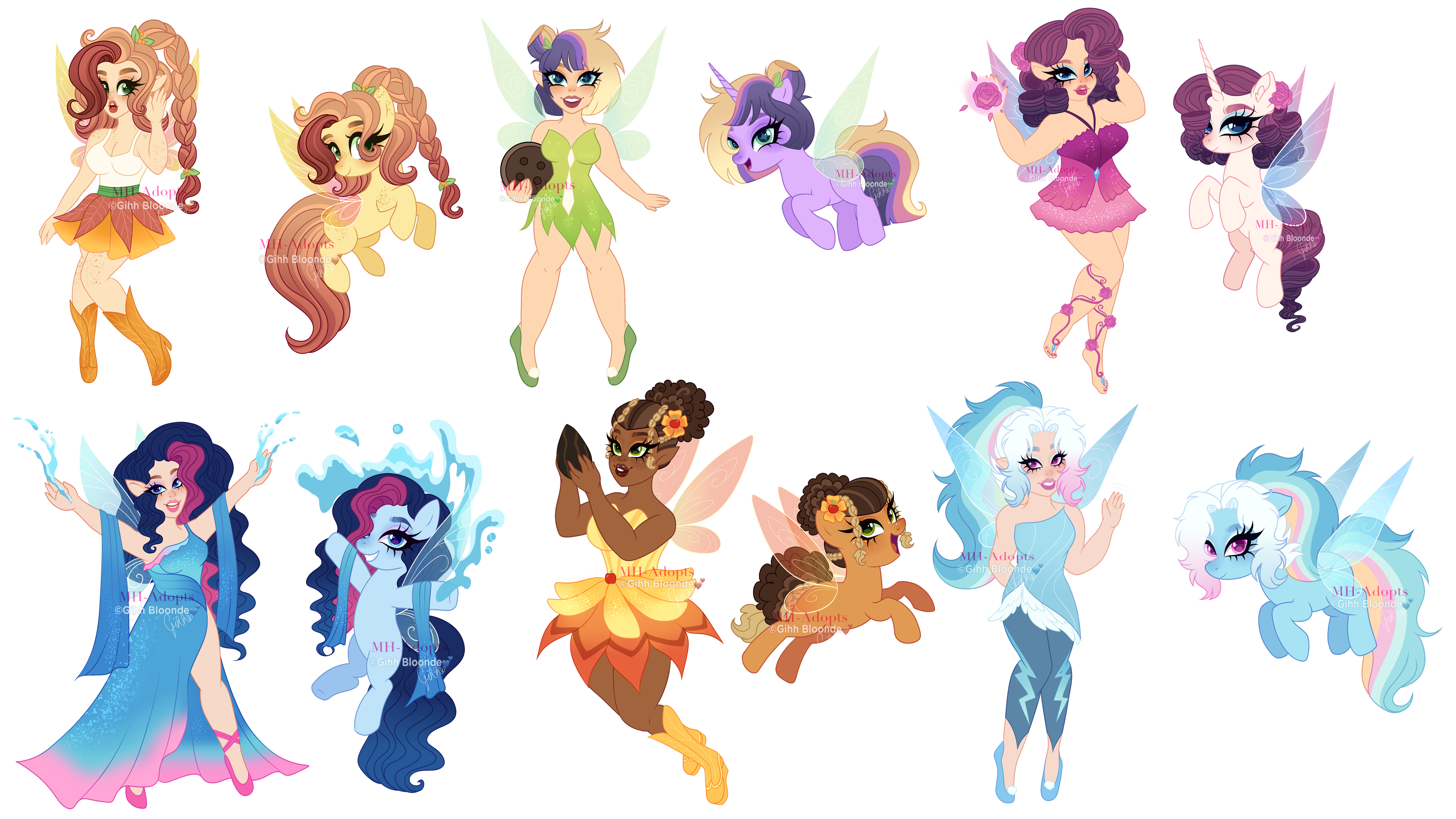 MLP x Disney Fairies | Auction (OPEN 01/06)