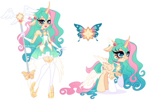 MLP x Star Guardians | Fluttershy X Soraka