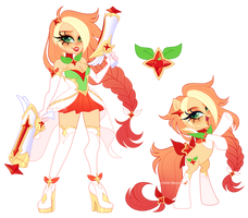 MLP x Star Guardians | Applejack X Miss Fortune