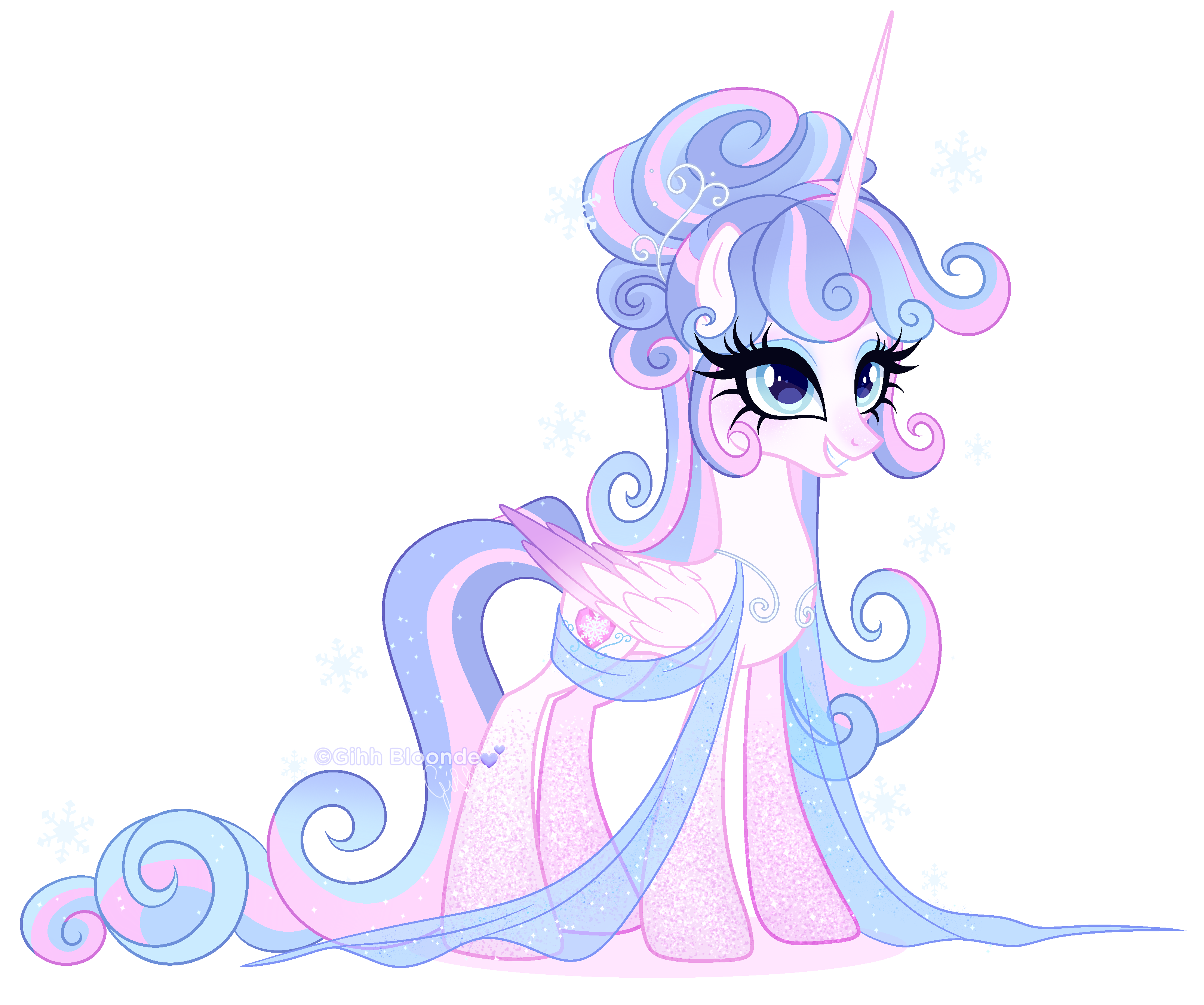 Ice Mlp Rd MLP Elemental inspired |Flurry Heart Ice (OPEN) by GihhBloonde on ...