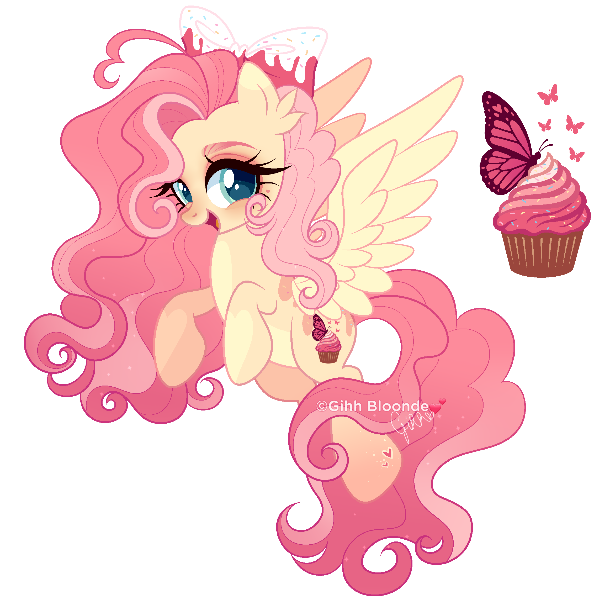 Pony Adopt | Fluttershy swap Pinkie (OPEN)