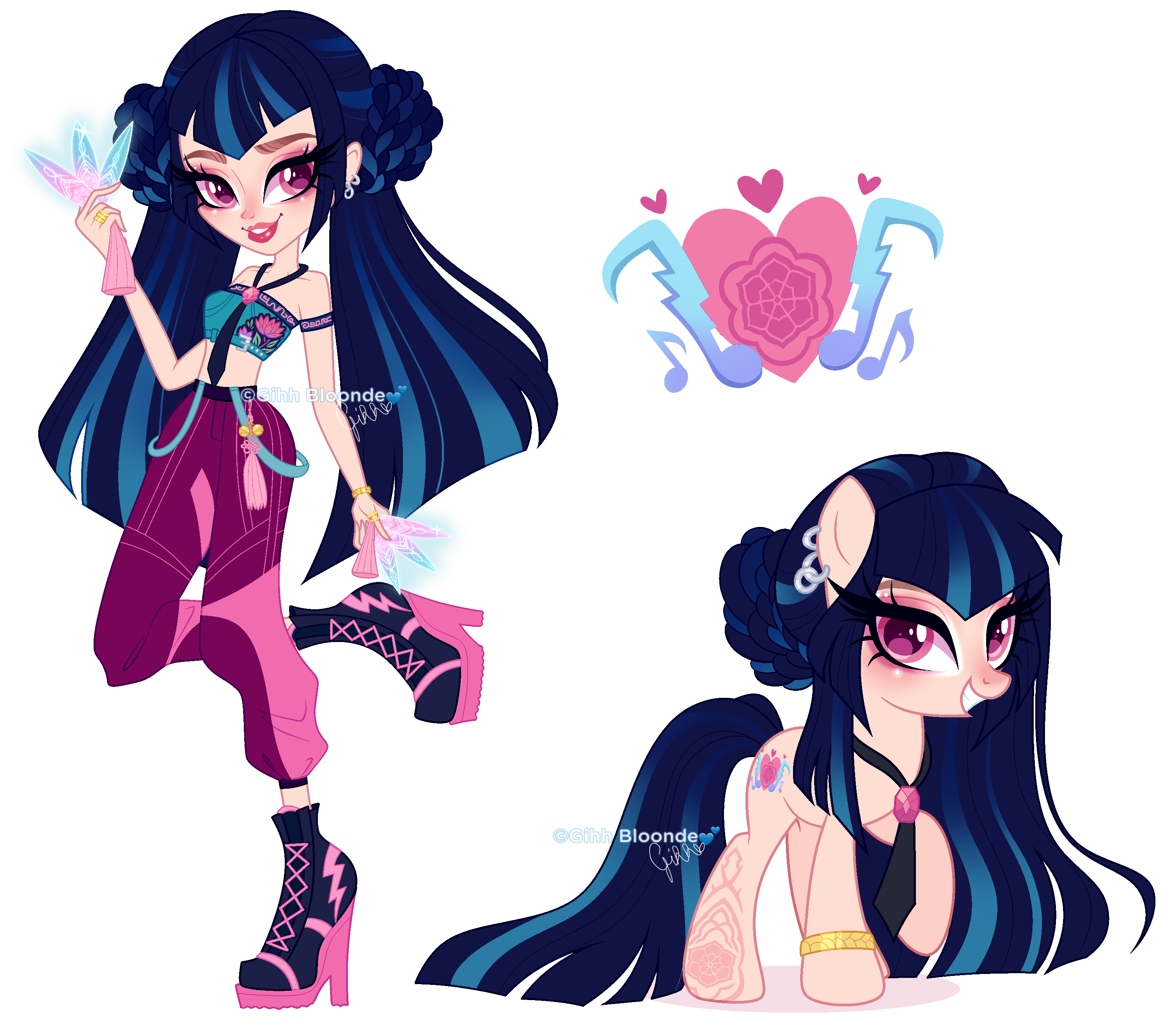 K-POP DEMON HUNTERS x MLP ADOPT | Zoey x Sonata