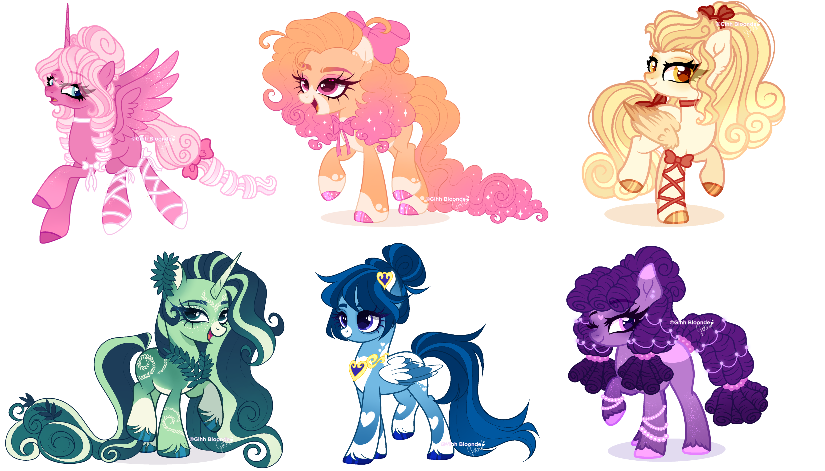 Magical Rainbow Adopt | x KiraCatastic (6/6 Open)
