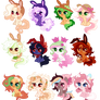 Pony Themed Easter Babies Adopts (OPEN 11/12)