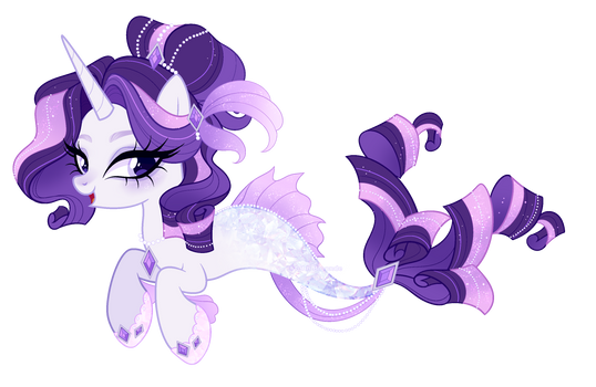SeaPony Redesign Kinsonas | Rarity (OPEN)
