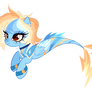 SeaPony Redesign Kinsonas |Rainbow Dash (OPEN)