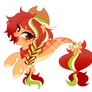SeaPony Redesign Kinsonas | Applejack (OPEN)