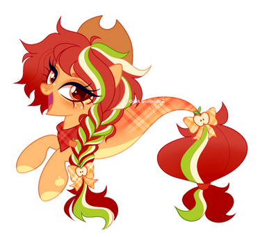 SeaPony Redesign Kinsonas | Applejack (OPEN)