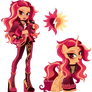 MLP x DESCENDANTS 5 | Red x Sunset Shimmer
