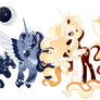 Royal planets | Sun and Moon Sisters (CLOSED)