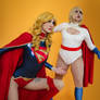 Supergirl and Powergirl