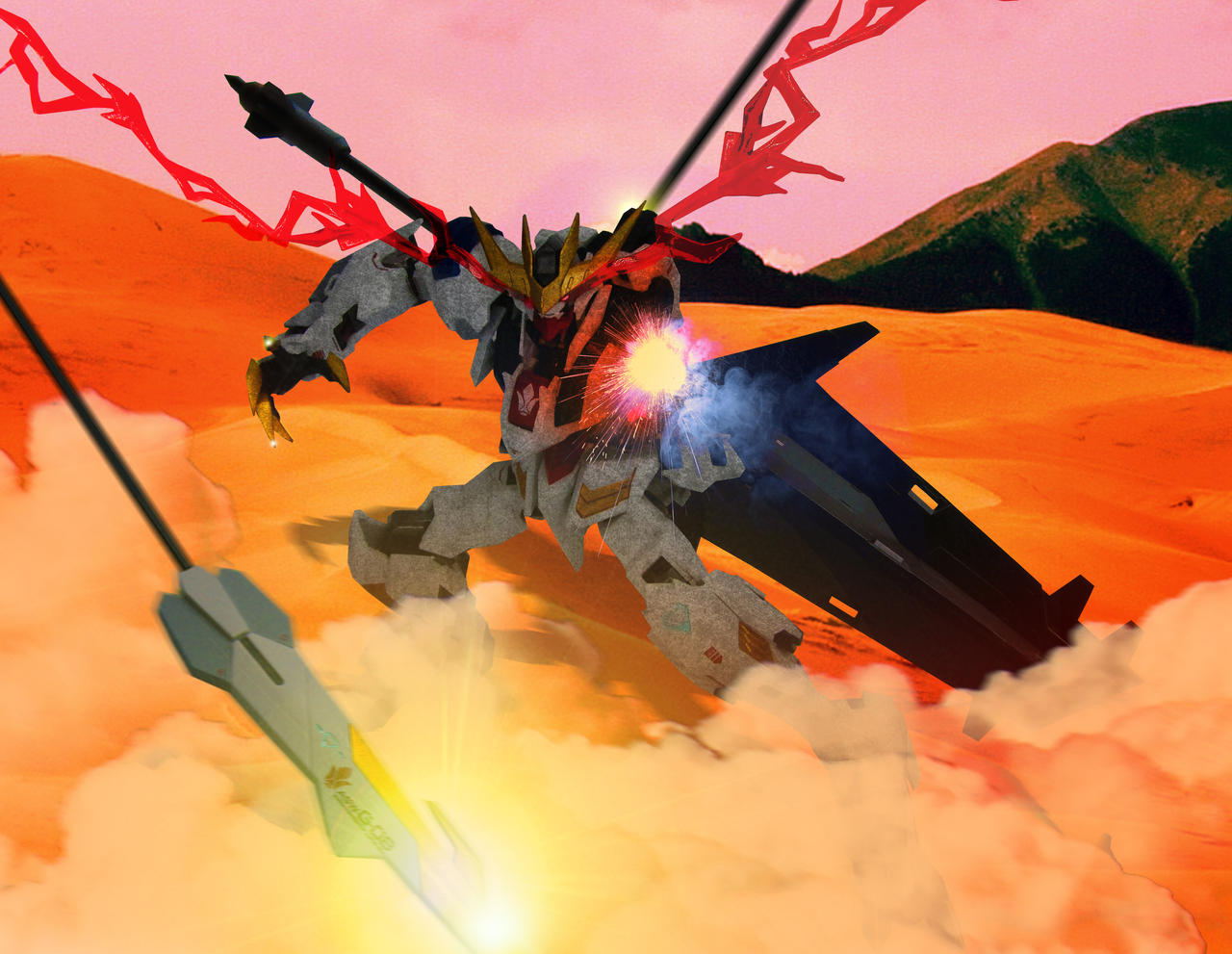 Gundam Barbatos Lupus Rex by kaixerin on DeviantArt