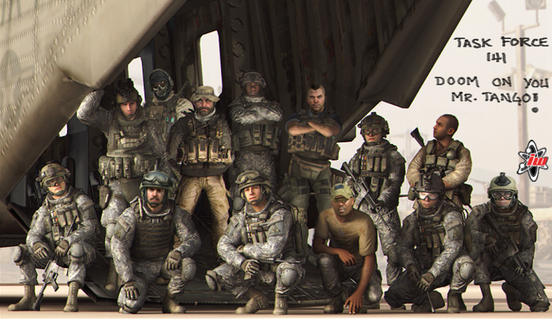 Task Force 141 group pic