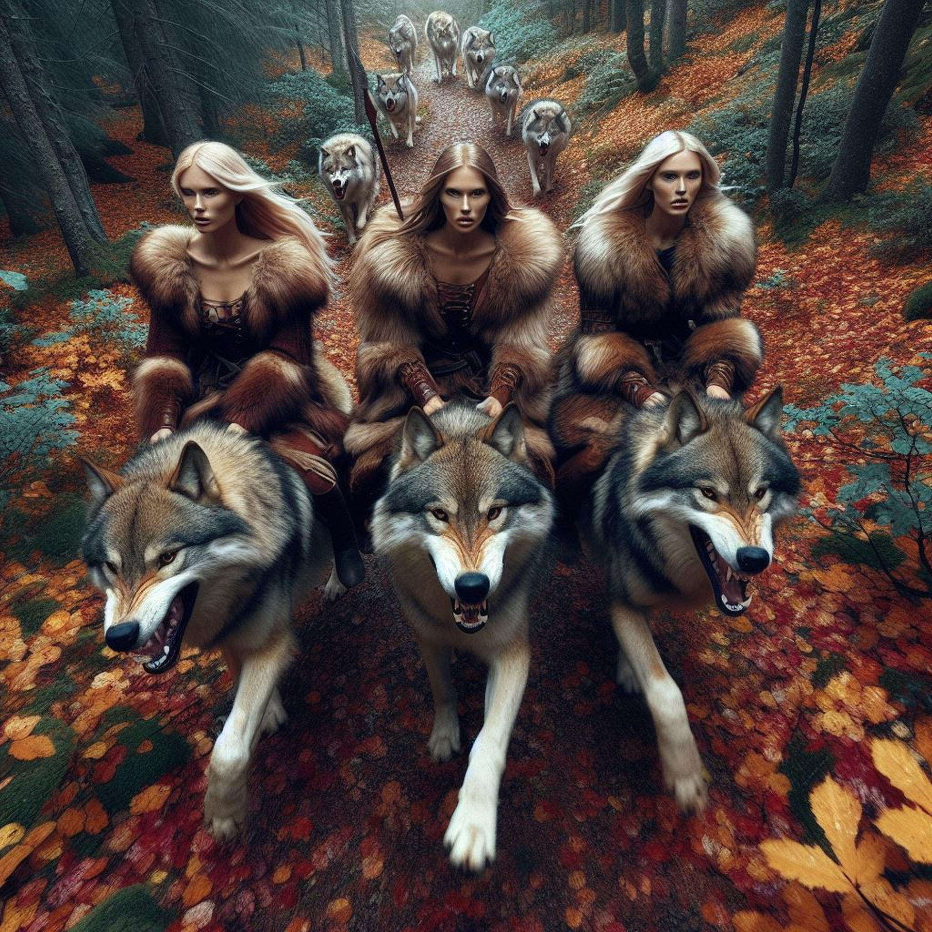 Wolves Today We Ride Girls Ride Wolves-33 by donnebryant on DeviantArt