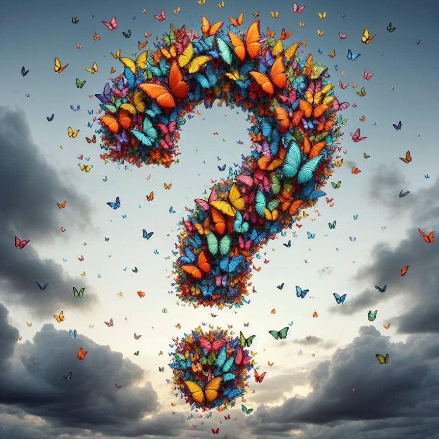 Control System Butterfly Question Question Mark of Butterflies by donnebryant on DeviantArt