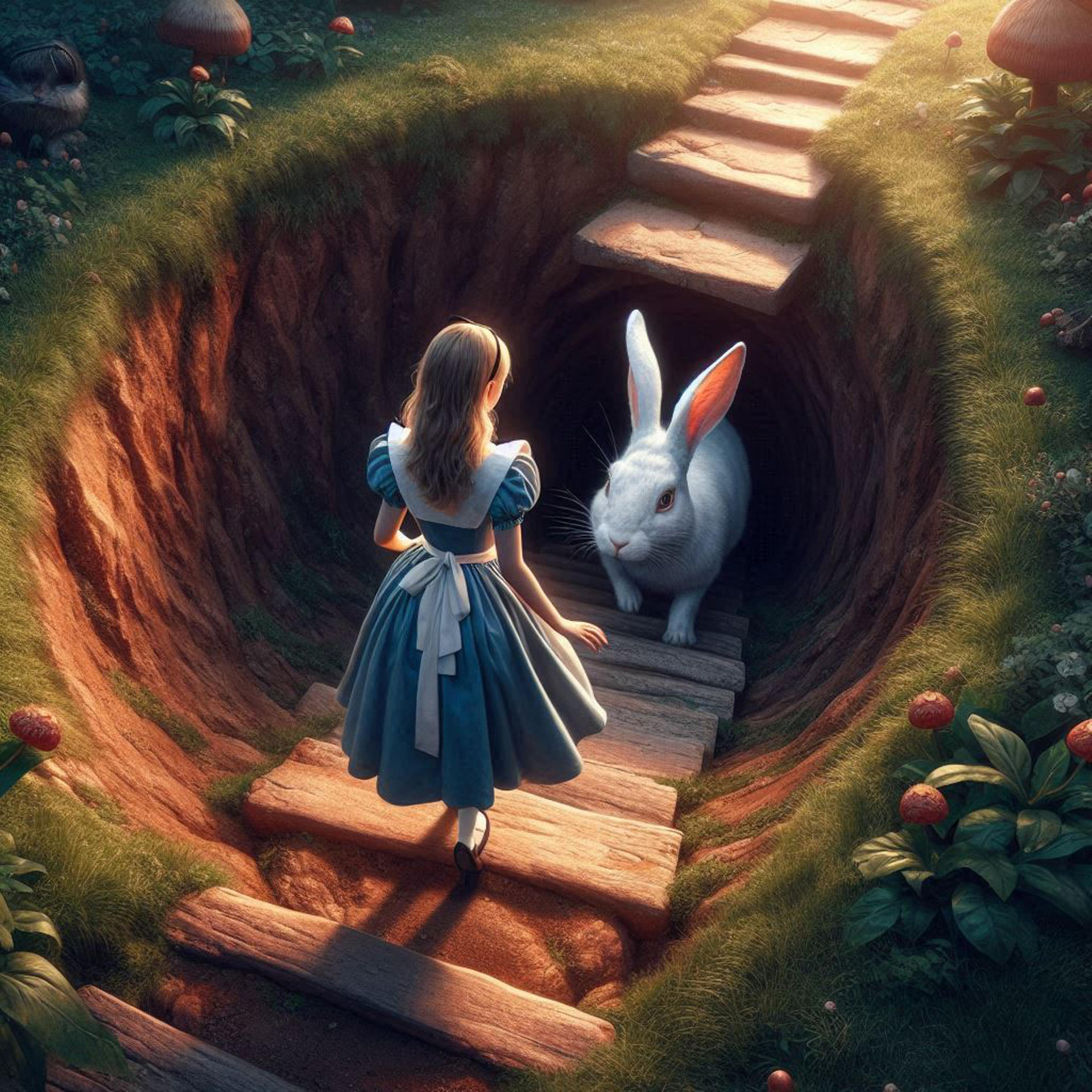 08-Alice Down the Rabbit Hole by DBDon on DeviantArt