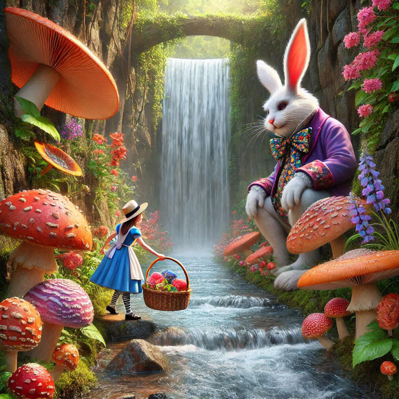 Alice in WonderLand Mushrooms - 45 by DBDon on DeviantArt