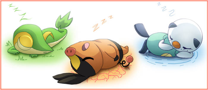 5th Gen Sleeping Starters