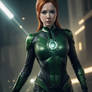 Celebrity Green Lanterns - Karen Gillan 1
