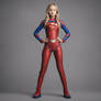 Young Supergirl red