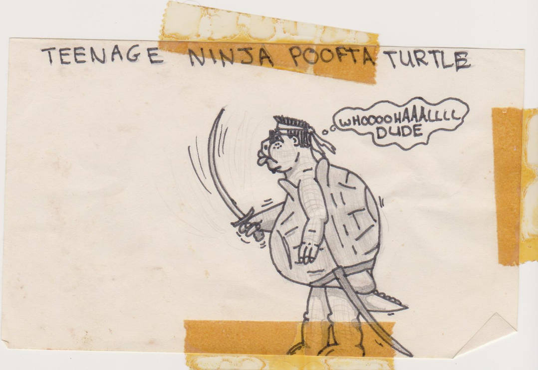 Poofta Teenage Ninja Poofta Turtle by hypetv180 on DeviantArt