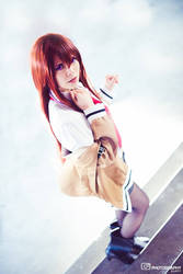 Makise Kurisu (Steins Gate) - There's no Tina! by curiosityorarrogance