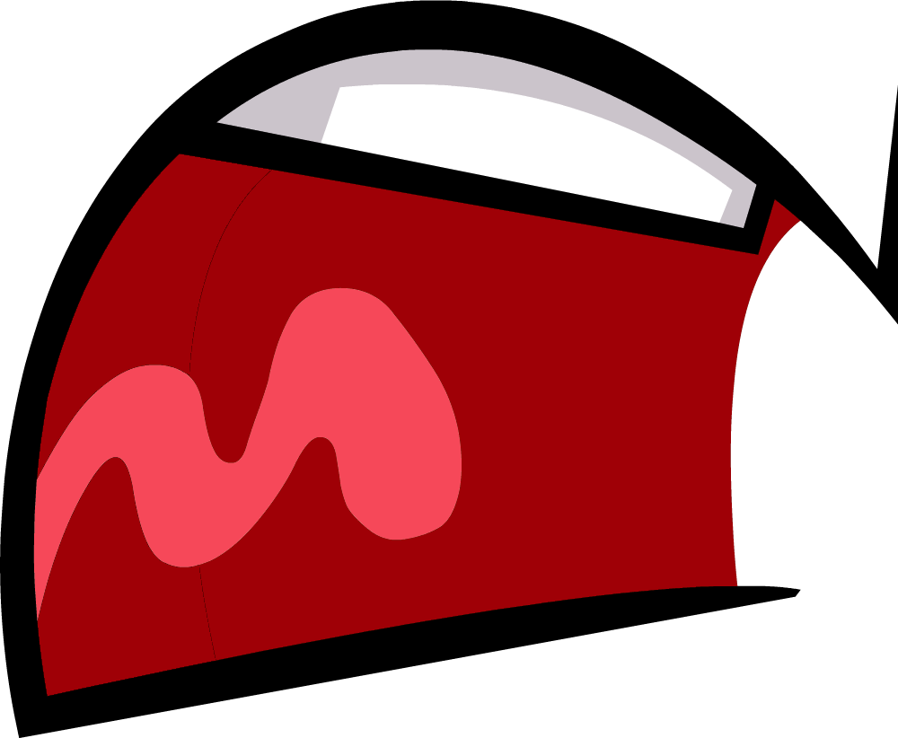 Download Inanimate Insanity Assets Image - Bfdi Mouth Assets Png