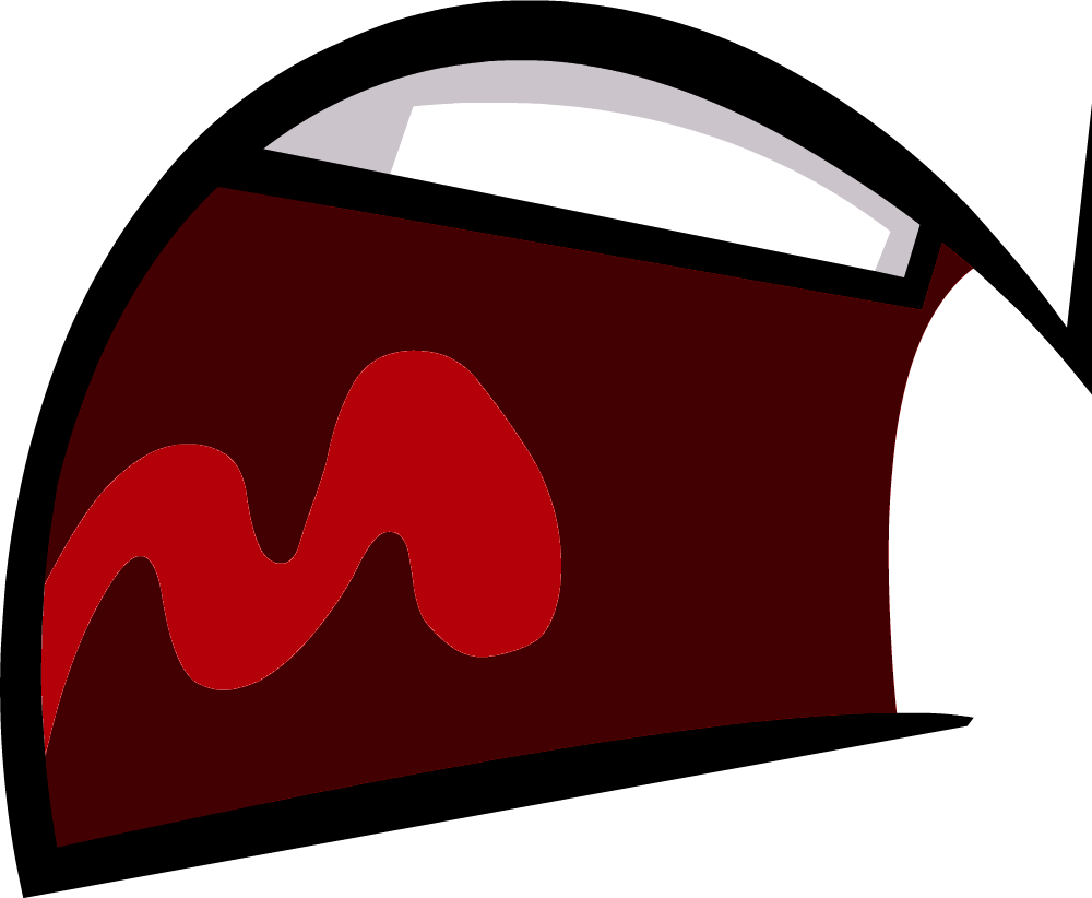 Bfdi Mouth Evil Mouth - Mouth Bfdi, HD Png Download - vhv