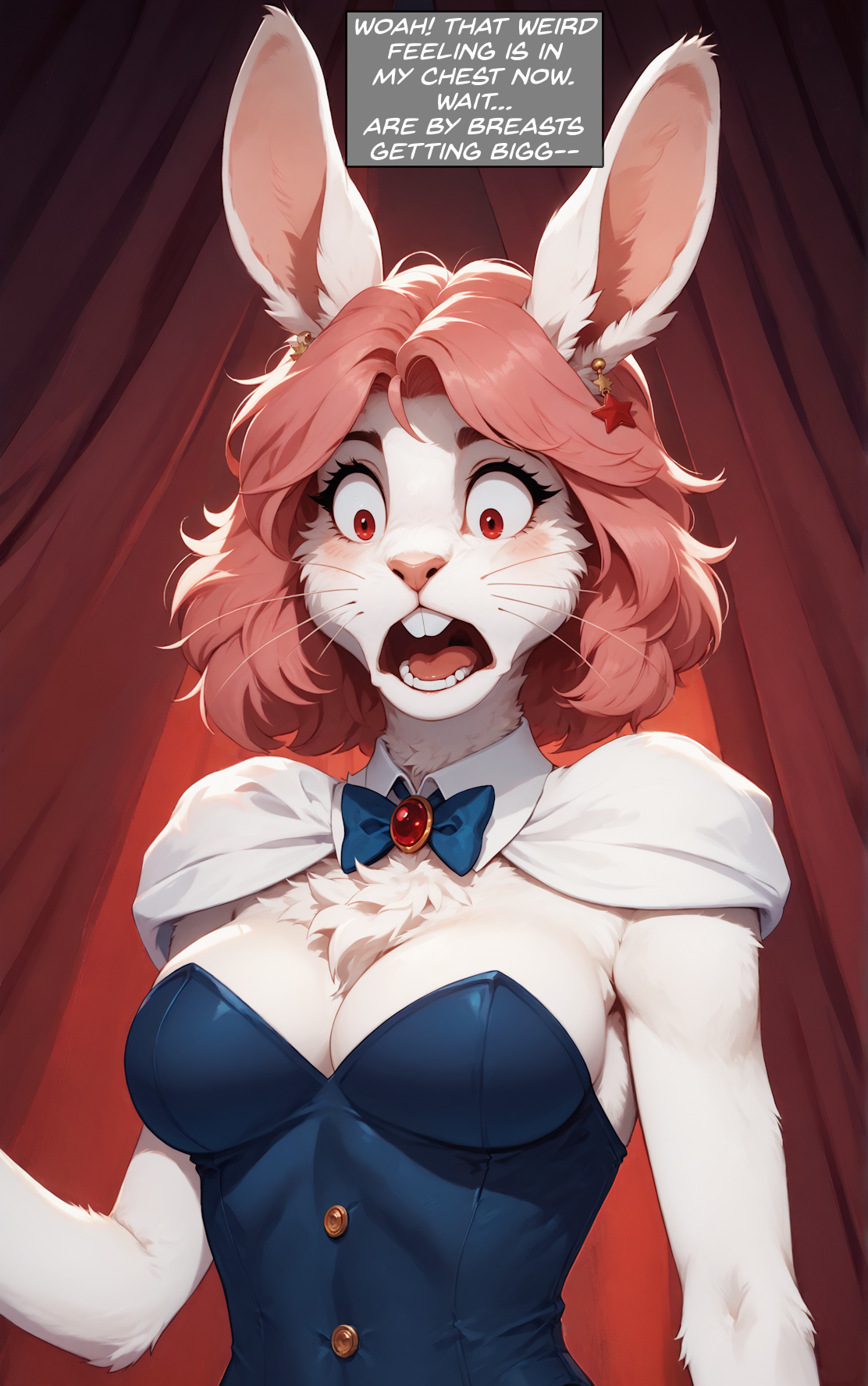 Muse Rabbit Comic Magician Rabbit Transformation Comic Page 10 by Bob28AI on DeviantArt