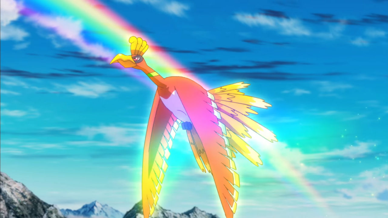 The Rainbow Pokemon - Ho-Oh by satsume-shi on DeviantArt