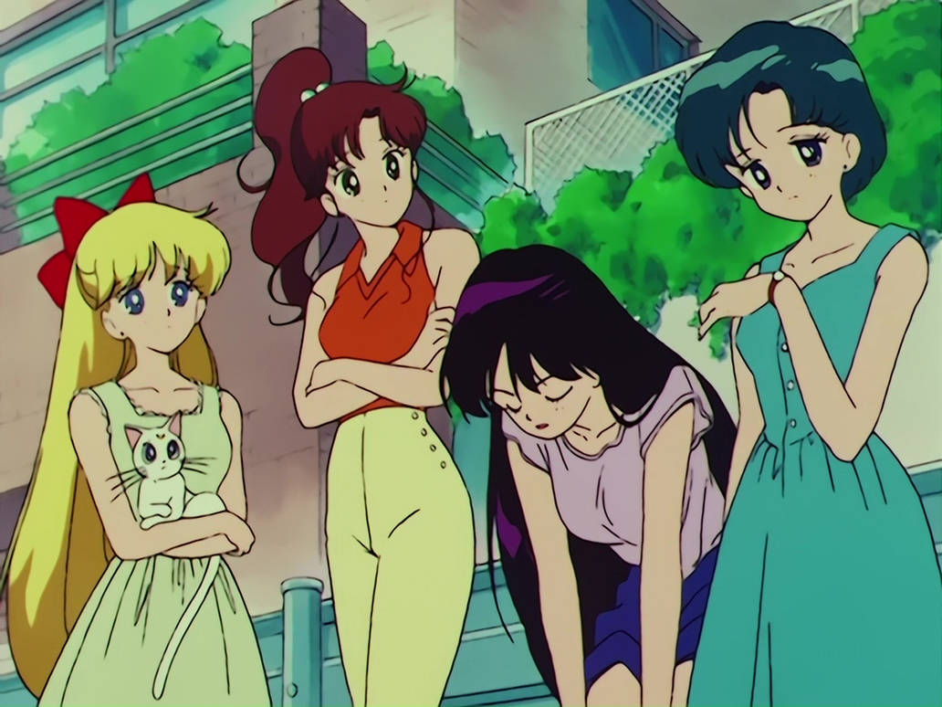 Mina (Minako), Lita (Mako), Raye (Rei), Amy (Ami) by Advanceshipper2021 ...