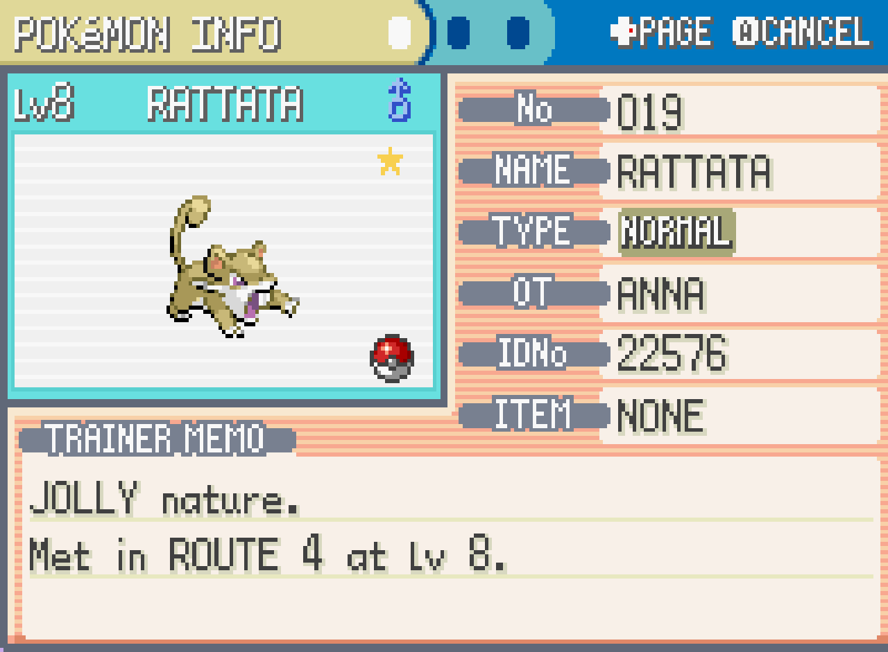 Gen3]Pokemon FireRed shiny rattata! My target no phases after 13