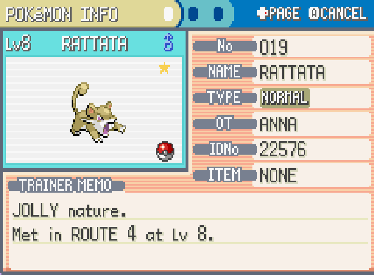 My shiny Rattata from Pokemon FireRed by Advanceshipper2021 on