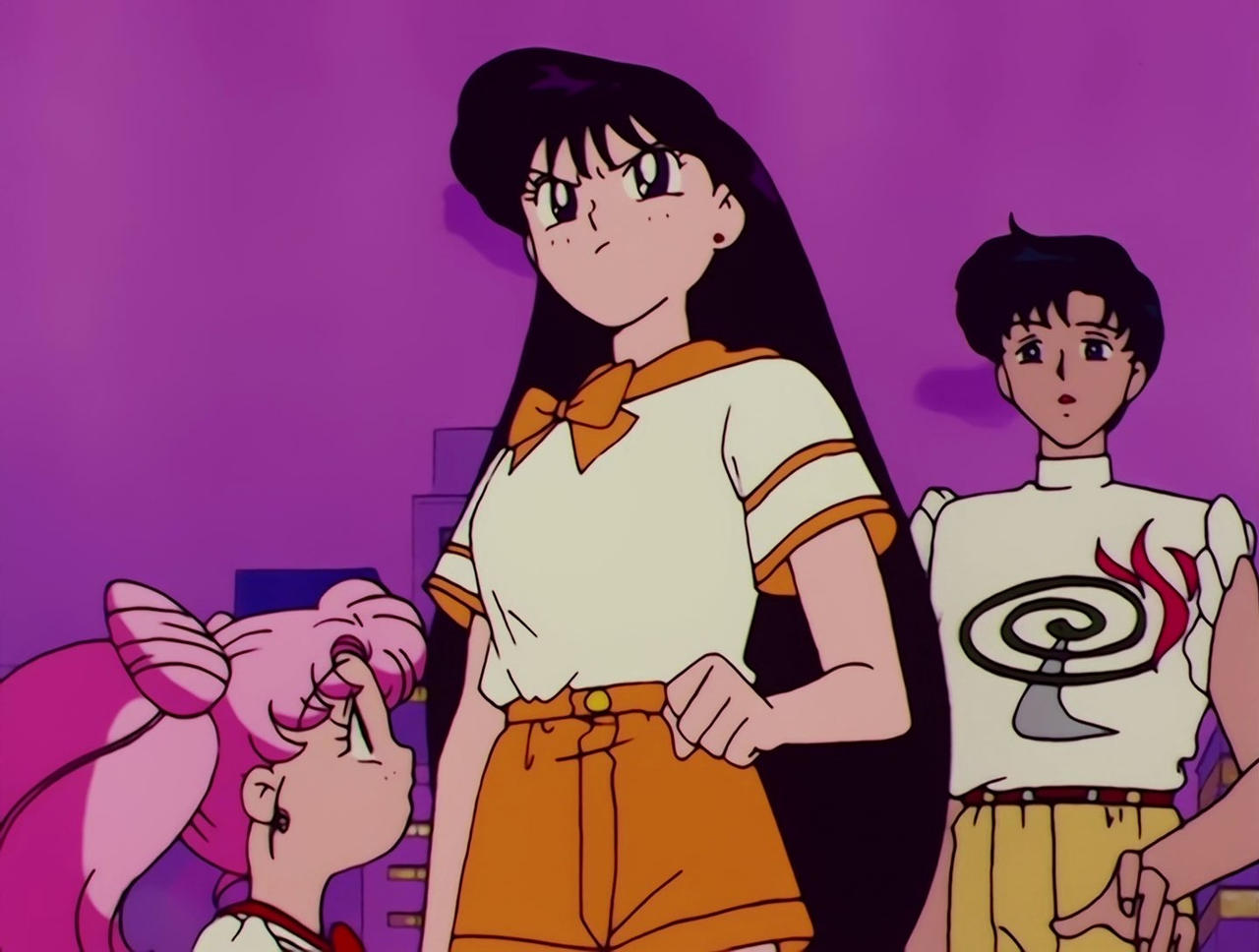 Darian And Rini Rini (Chibiusa), Raye (Rei), and Darien (Mamoru) by Advanceshipper2021 ...
