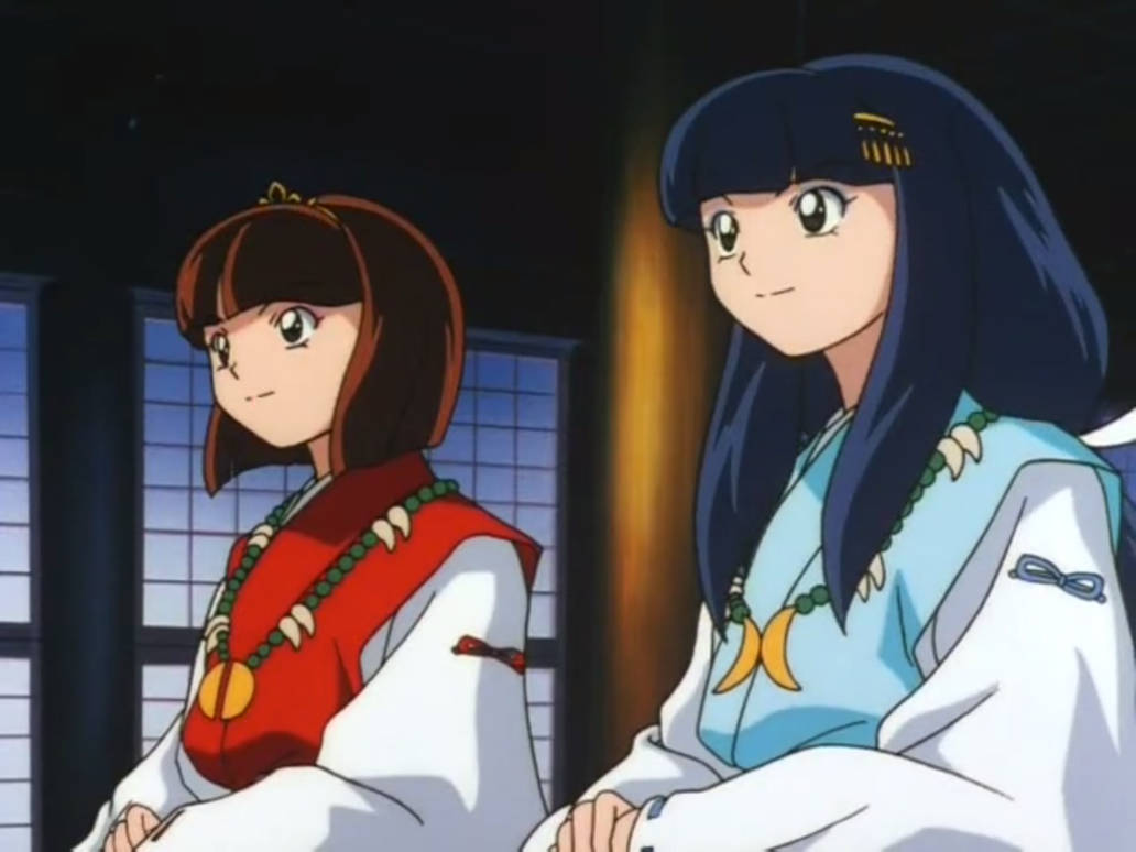 Momiji and Botan smiling in their master's shrine by Advanceshipper2021 ...