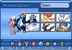 My Pokemon Platinum Version Team by DrewBear0496 on DeviantArt