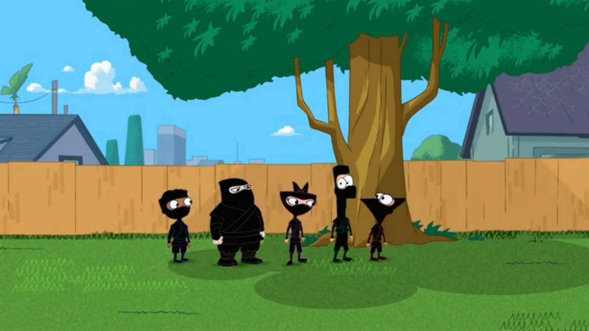 Phineas Ferb And Their Friends As Ninjas By Advanceshipper2021 On phineas-ferb-and-their-friends-as-ninjas-by-advanceshipper2021-on