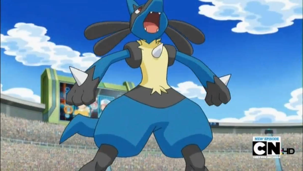 Ash S Riolu Cameron's Riolu having evolved into Lucario by Advanceshipper2021 on ...