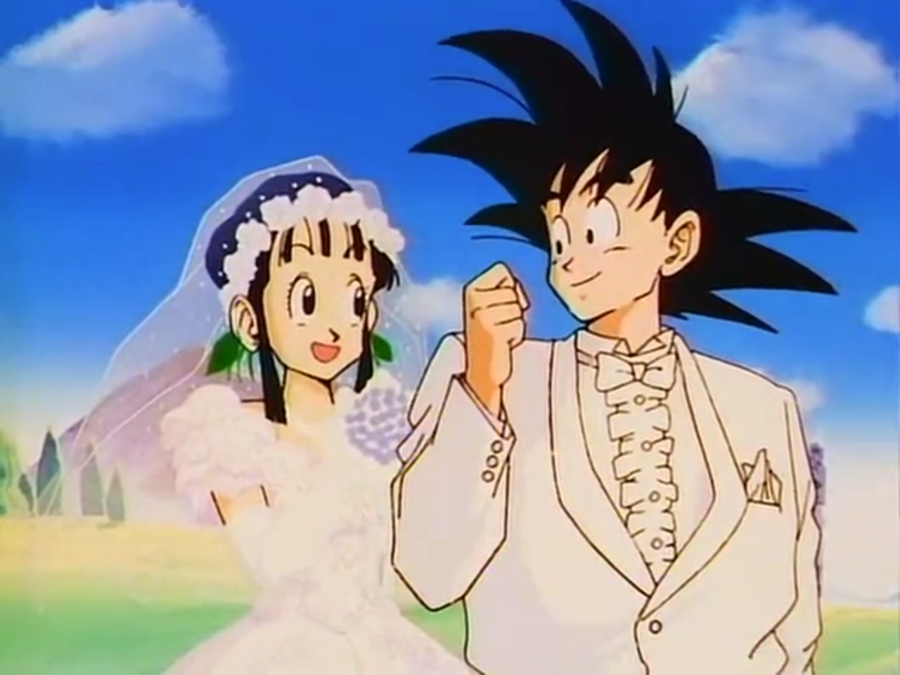 Goku and ChiChi's wedding by Advanceshipper2021 on DeviantArt