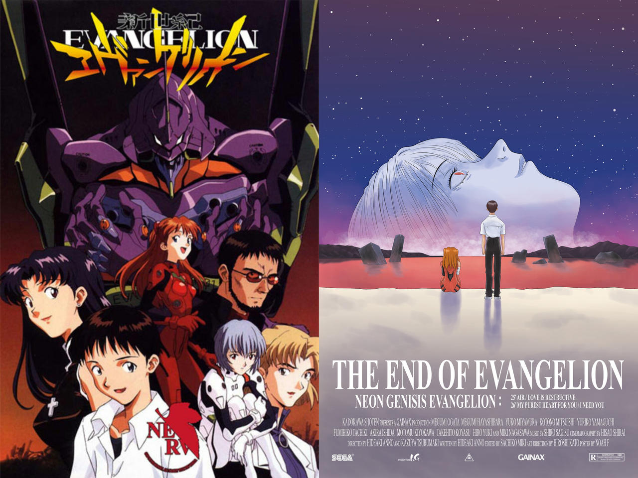 Where Can I Watch End Of Evangelion Neon Genesis Evangelion and The End of Evangelion by Advanceshipper2021