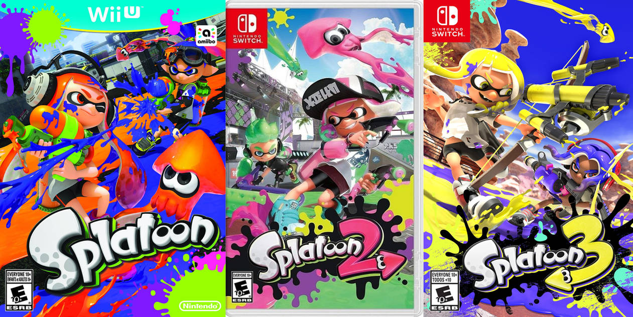 The Splatoon Trilogy by Advanceshipper2021 on DeviantArt