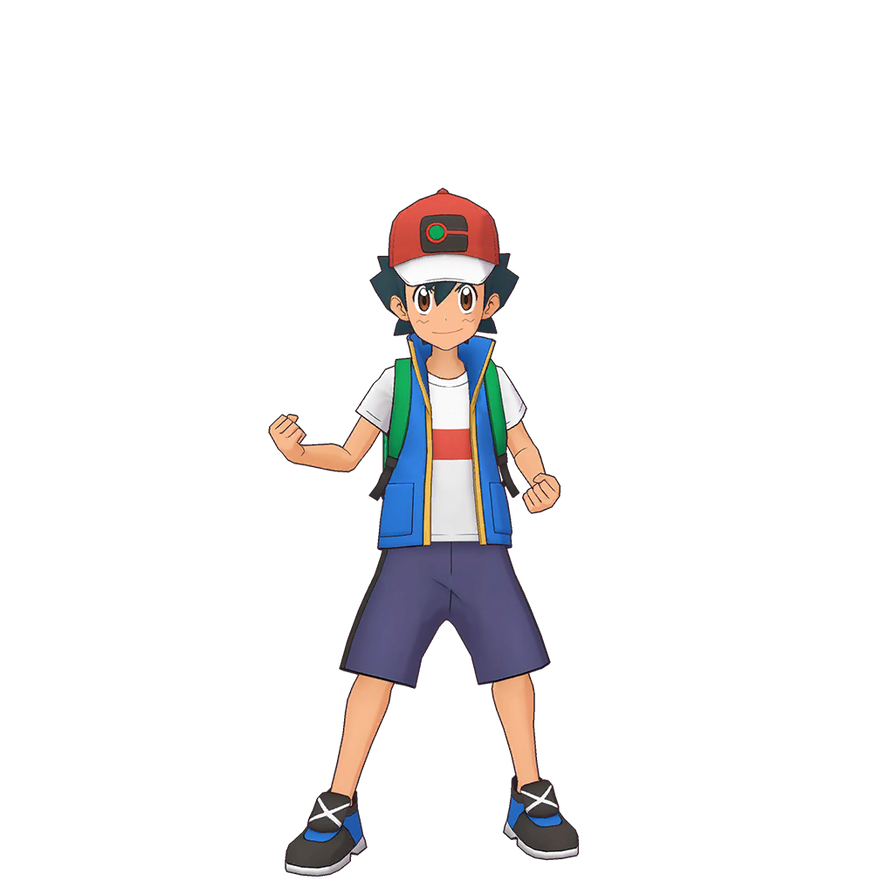 Ash wearing his Pokemon Journeys outfit by Advanceshipper2021 on DeviantArt