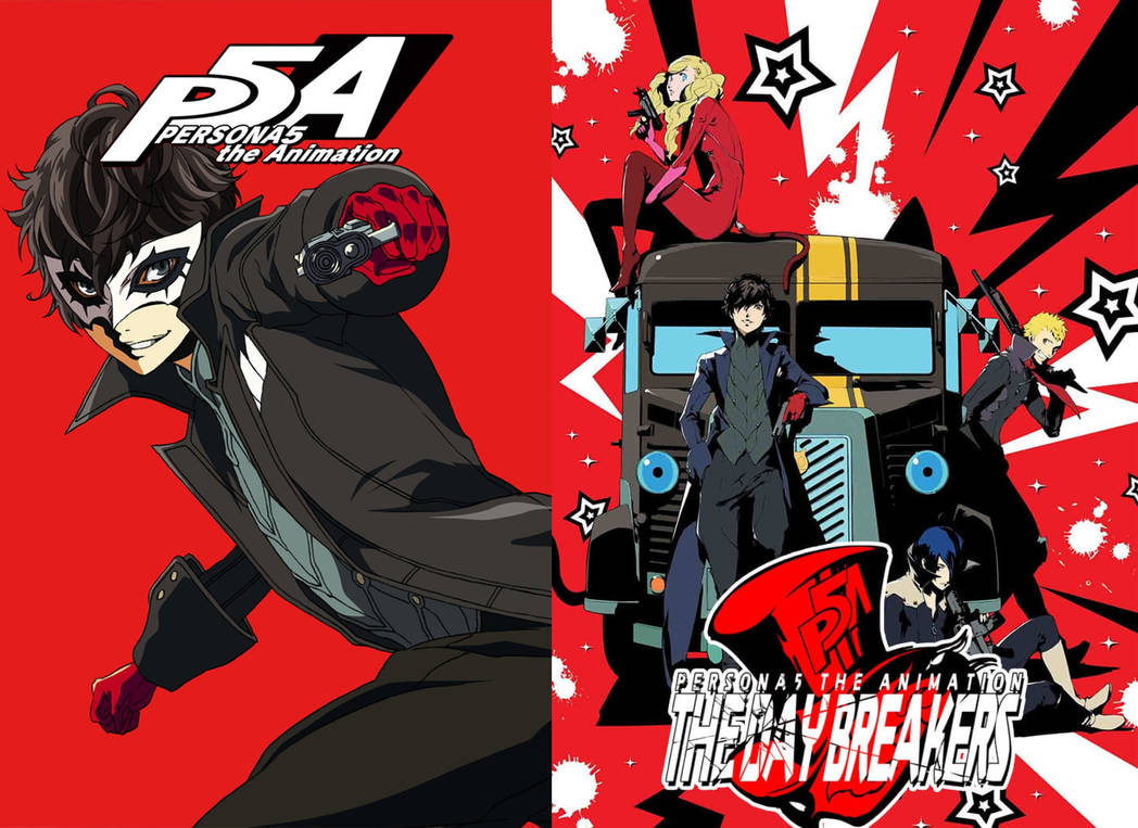 Persona 5 The Animation The Day Breakers English Dub Persona 5 The Animation and The Day Breakers by Advanceshipper2021 on