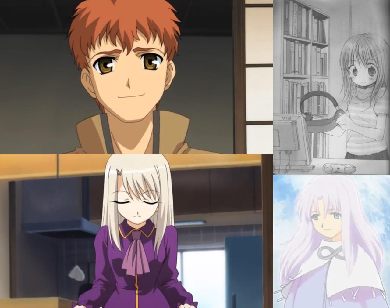 Shirou and Illya befriend with Lara and Aura by Advanceshipper2021 on ...