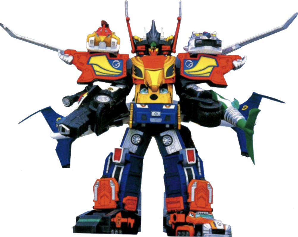 The SkyRev Megazord aka Engine Gattai Engine-O G9 by Advanceshipper2021 ...