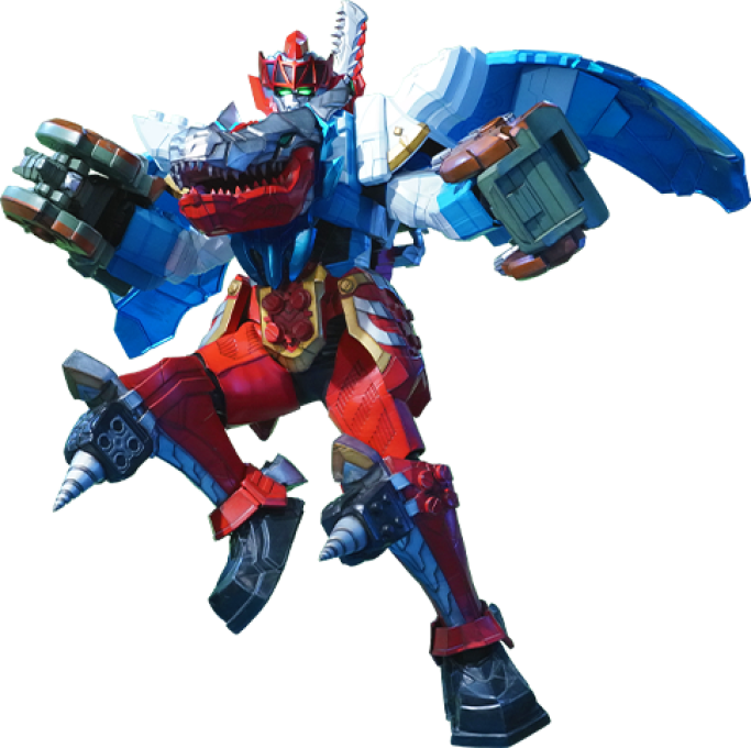 The Ptera Smash Ultrazord aka KishiRyuOh Jet by Advanceshipper2021 on ...